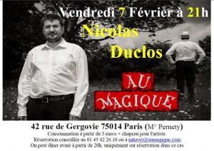 Nicolas Duclos - Magique - 7 02 2014 - image réduite